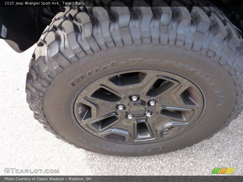 Tank / Black 2015 Jeep Wrangler Sport 4x4
