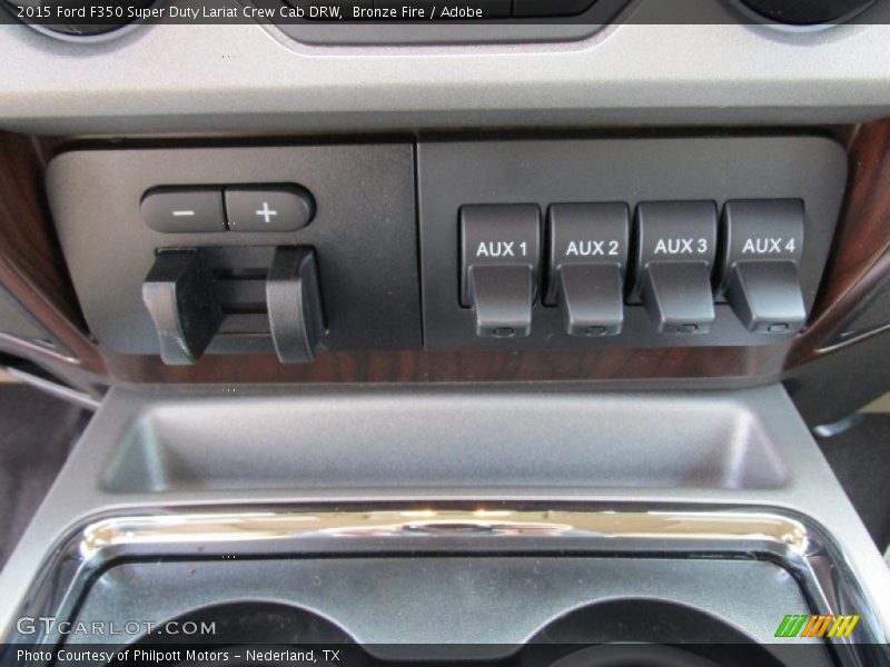 Bronze Fire / Adobe 2015 Ford F350 Super Duty Lariat Crew Cab DRW