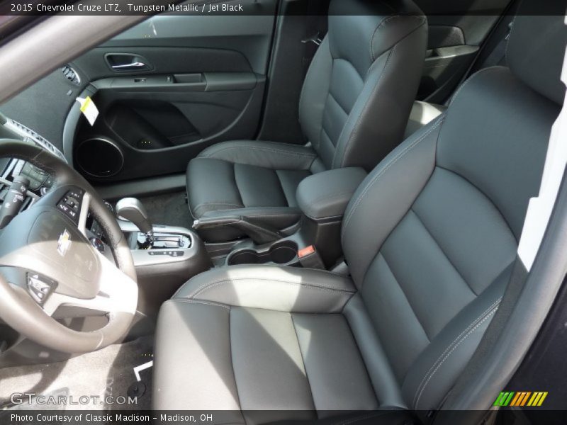 Tungsten Metallic / Jet Black 2015 Chevrolet Cruze LTZ