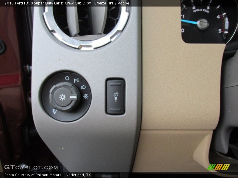 Bronze Fire / Adobe 2015 Ford F350 Super Duty Lariat Crew Cab DRW