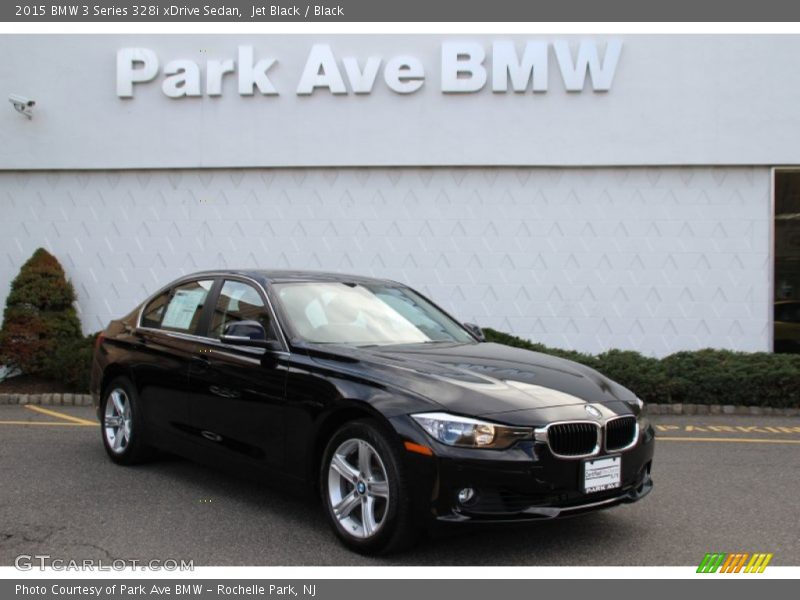 Jet Black / Black 2015 BMW 3 Series 328i xDrive Sedan