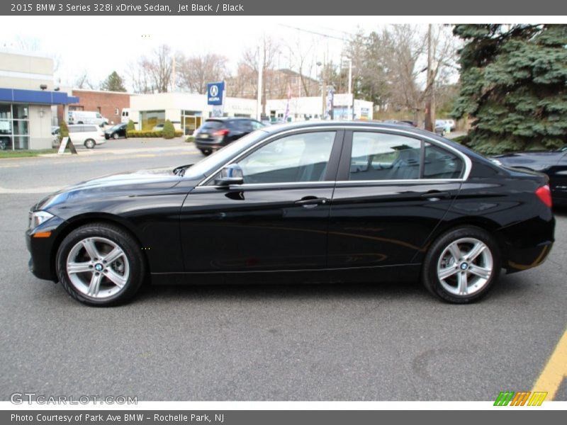 Jet Black / Black 2015 BMW 3 Series 328i xDrive Sedan