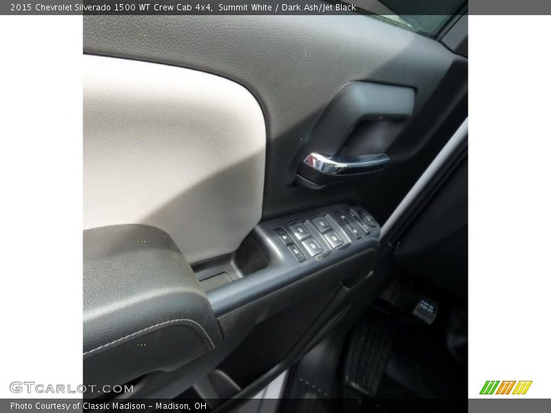 Summit White / Dark Ash/Jet Black 2015 Chevrolet Silverado 1500 WT Crew Cab 4x4