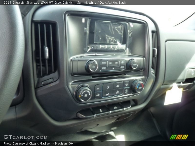 Summit White / Dark Ash/Jet Black 2015 Chevrolet Silverado 1500 WT Crew Cab 4x4