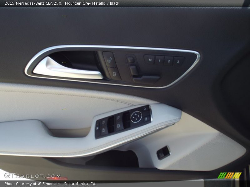 Mountain Grey Metallic / Black 2015 Mercedes-Benz CLA 250