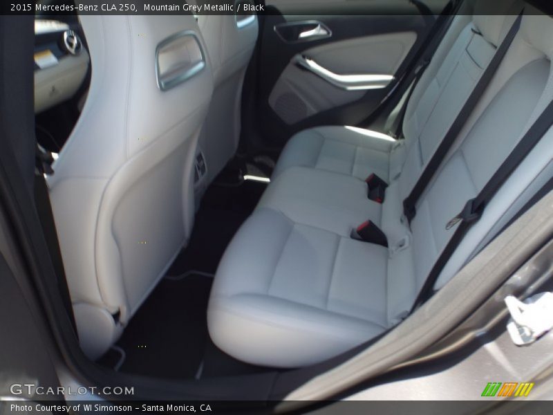Mountain Grey Metallic / Black 2015 Mercedes-Benz CLA 250