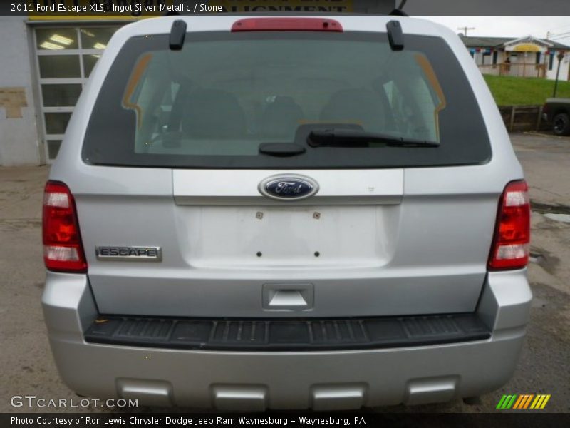 Ingot Silver Metallic / Stone 2011 Ford Escape XLS