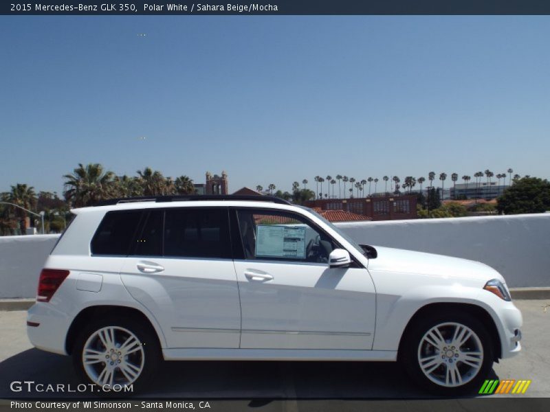 Polar White / Sahara Beige/Mocha 2015 Mercedes-Benz GLK 350