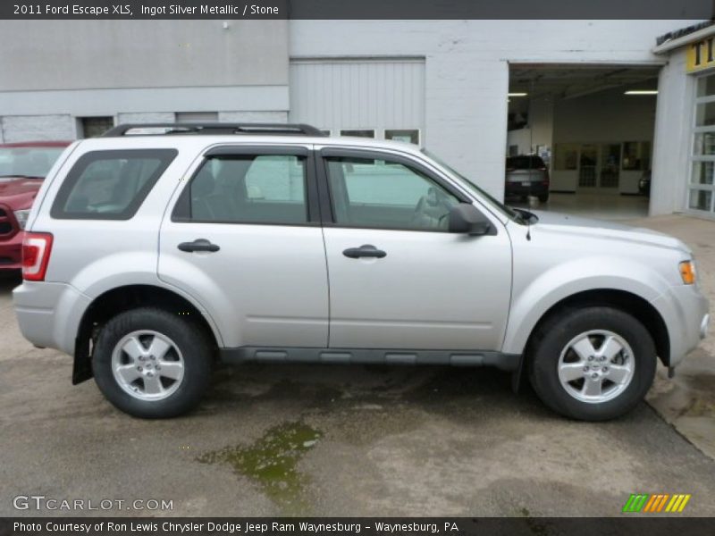 Ingot Silver Metallic / Stone 2011 Ford Escape XLS