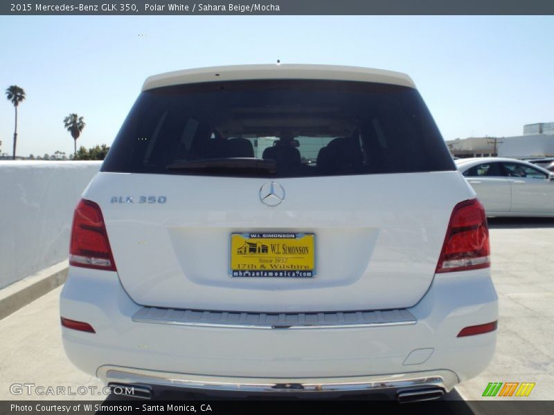 Polar White / Sahara Beige/Mocha 2015 Mercedes-Benz GLK 350