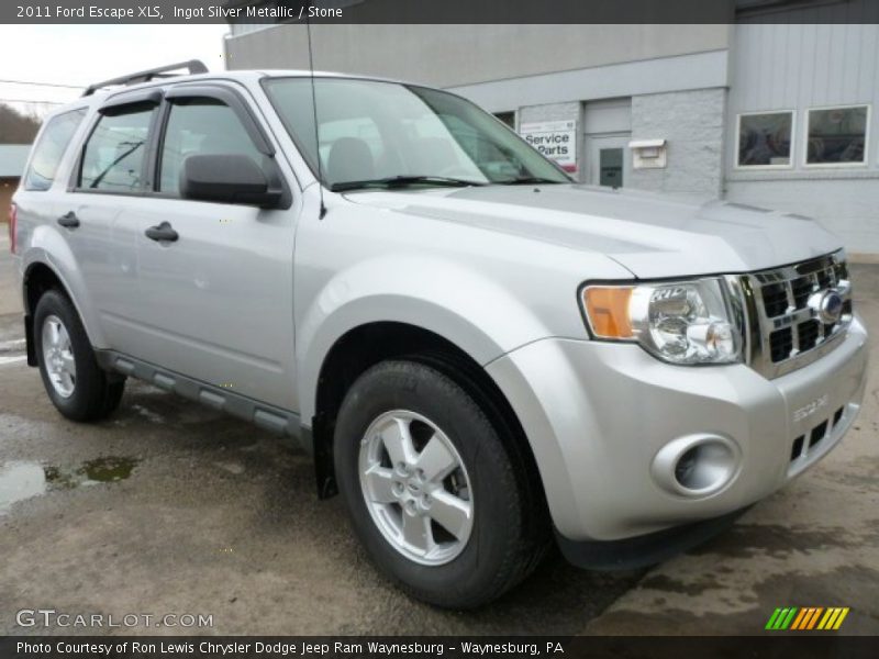 Ingot Silver Metallic / Stone 2011 Ford Escape XLS