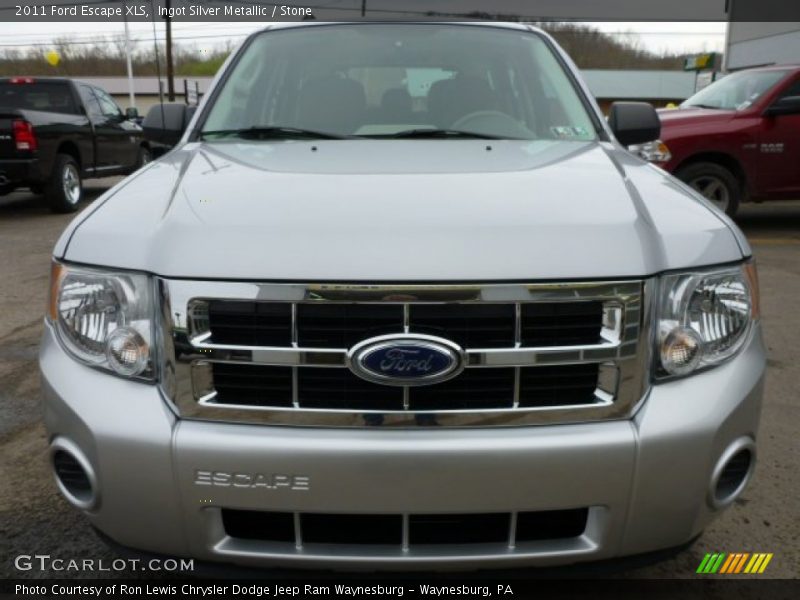 Ingot Silver Metallic / Stone 2011 Ford Escape XLS