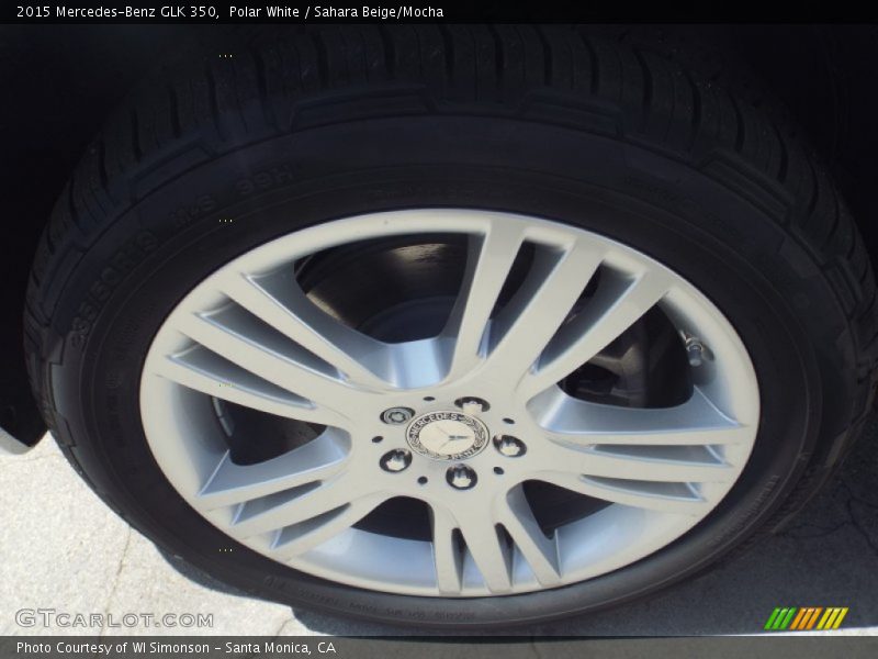 Polar White / Sahara Beige/Mocha 2015 Mercedes-Benz GLK 350