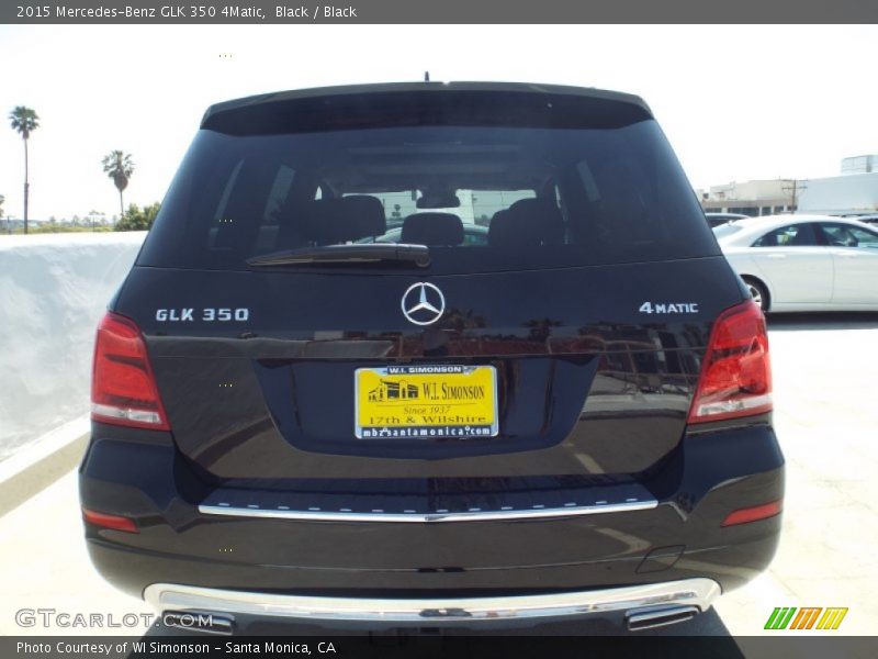 Black / Black 2015 Mercedes-Benz GLK 350 4Matic