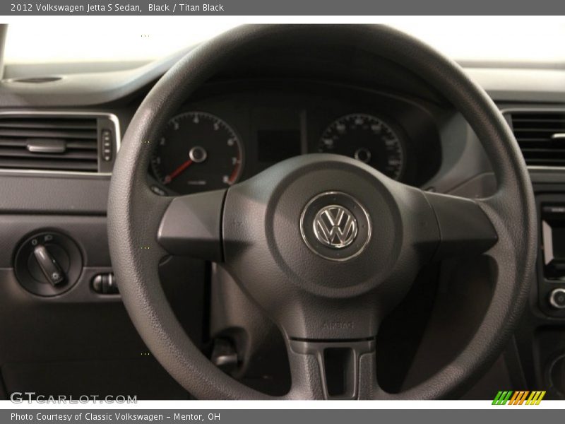  2012 Jetta S Sedan Steering Wheel