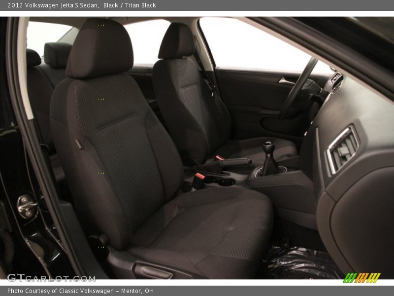 Black / Titan Black 2012 Volkswagen Jetta S Sedan