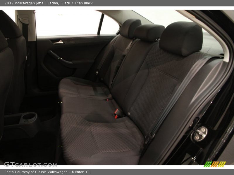Black / Titan Black 2012 Volkswagen Jetta S Sedan