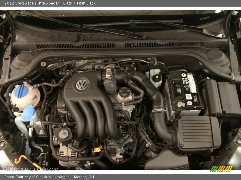  2012 Jetta S Sedan Engine - 2.0 Liter SOHC 8-Valve 4 Cylinder