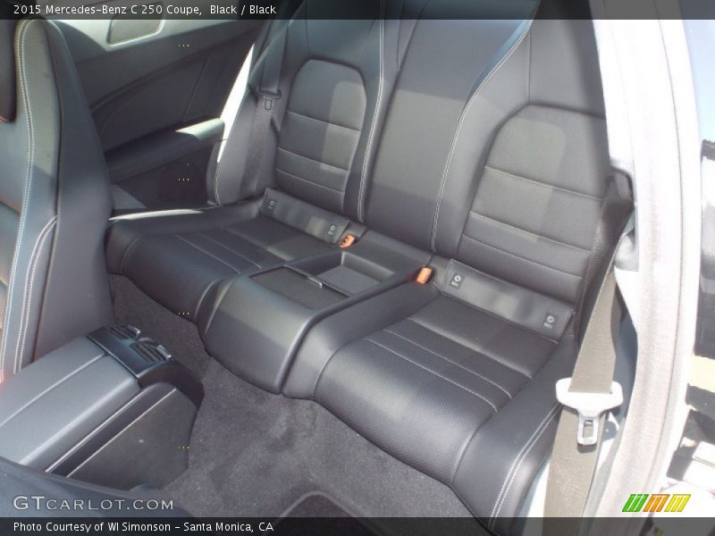 Black / Black 2015 Mercedes-Benz C 250 Coupe
