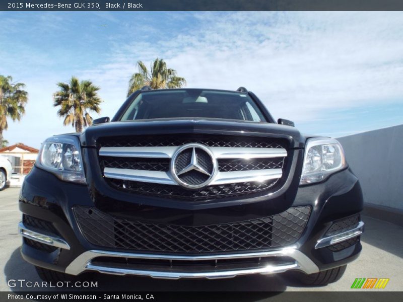 Black / Black 2015 Mercedes-Benz GLK 350