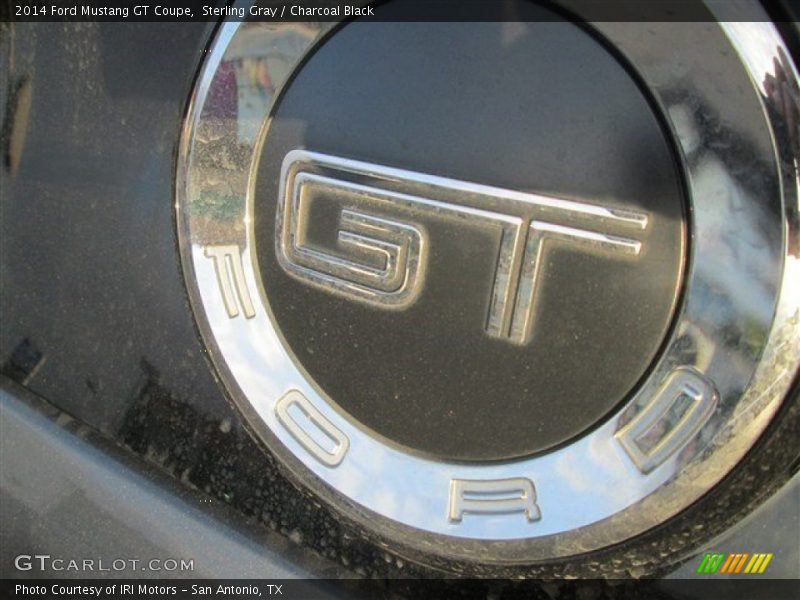 Sterling Gray / Charcoal Black 2014 Ford Mustang GT Coupe