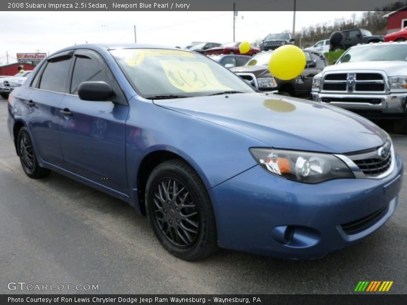Front 3/4 View of 2008 Impreza 2.5i Sedan