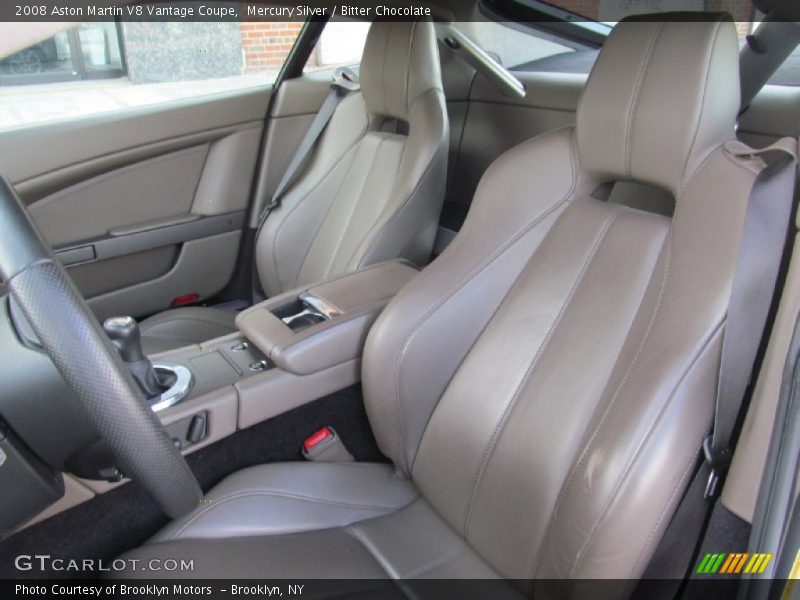 Front Seat of 2008 V8 Vantage Coupe