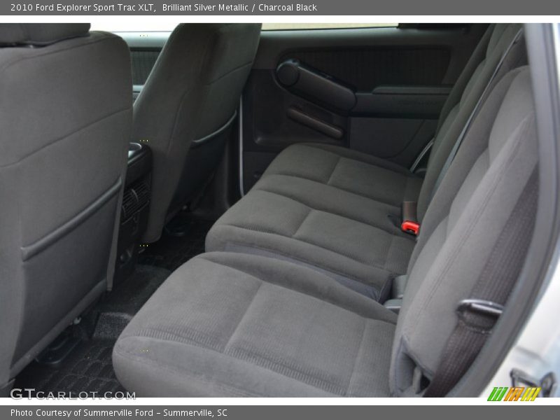 Brilliant Silver Metallic / Charcoal Black 2010 Ford Explorer Sport Trac XLT