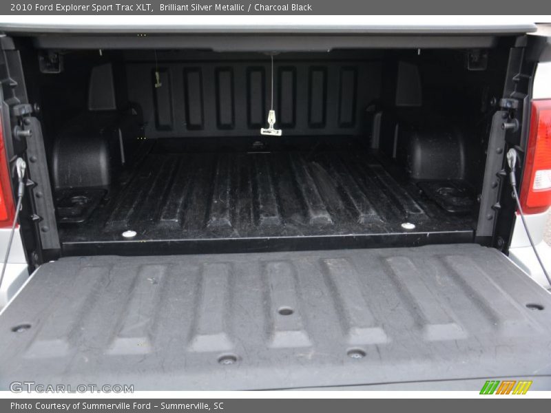 Brilliant Silver Metallic / Charcoal Black 2010 Ford Explorer Sport Trac XLT