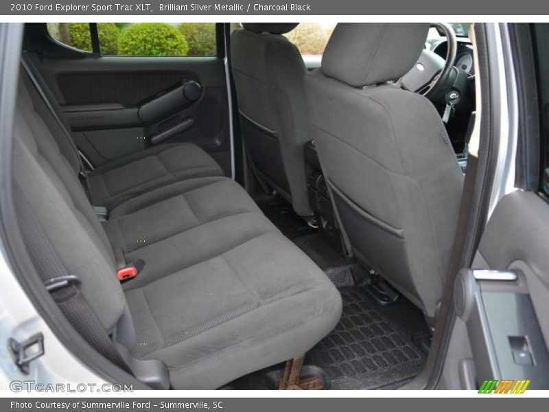 Brilliant Silver Metallic / Charcoal Black 2010 Ford Explorer Sport Trac XLT