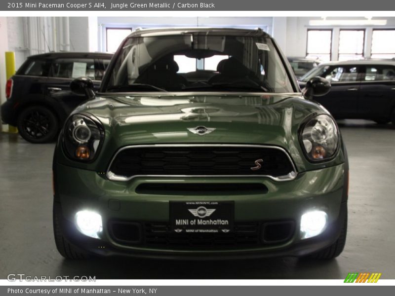 Jungle Green Metallic / Carbon Black 2015 Mini Paceman Cooper S All4
