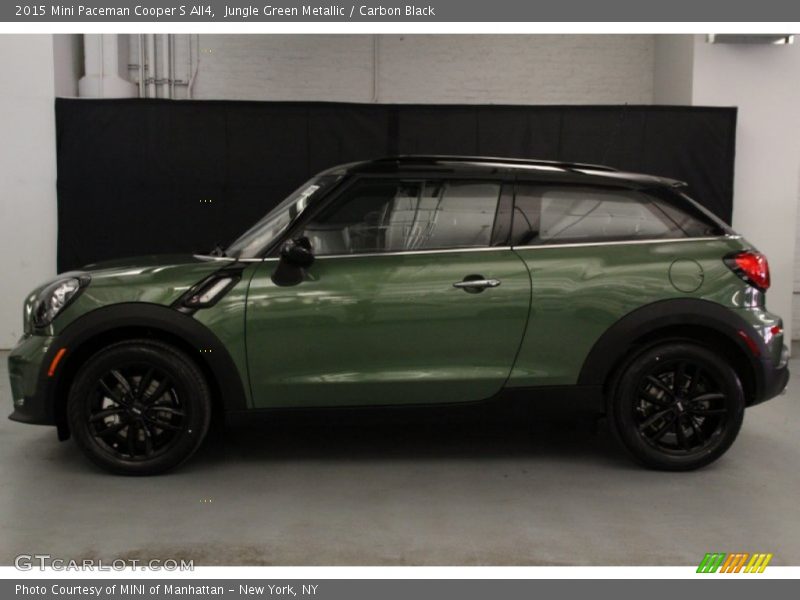  2015 Paceman Cooper S All4 Jungle Green Metallic