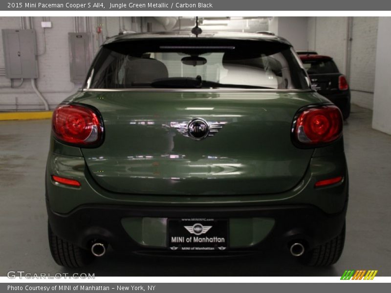 Jungle Green Metallic / Carbon Black 2015 Mini Paceman Cooper S All4