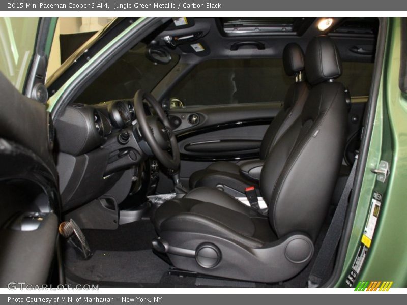 Jungle Green Metallic / Carbon Black 2015 Mini Paceman Cooper S All4