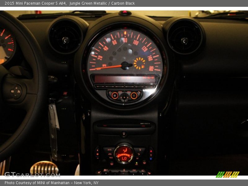Jungle Green Metallic / Carbon Black 2015 Mini Paceman Cooper S All4
