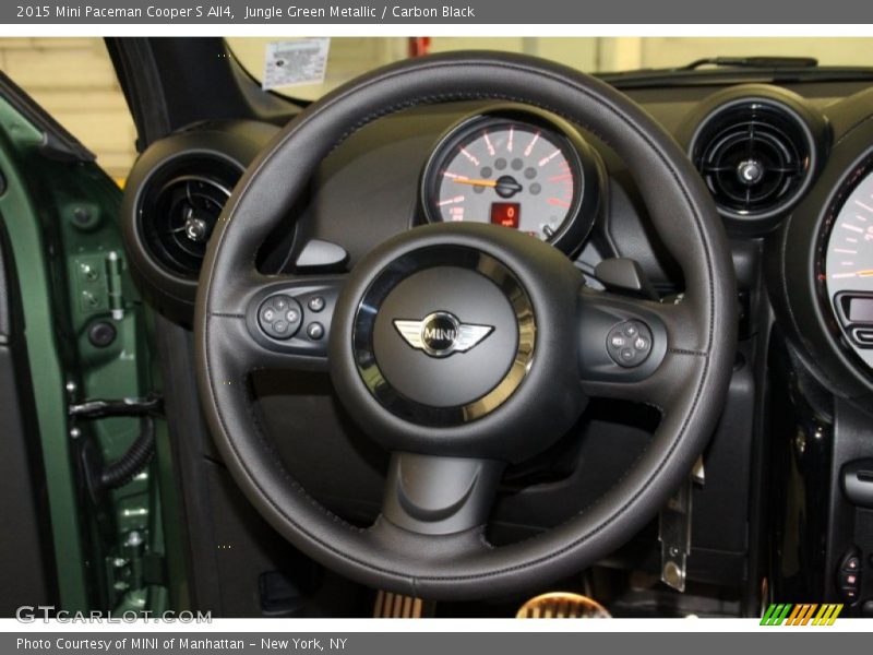 Jungle Green Metallic / Carbon Black 2015 Mini Paceman Cooper S All4