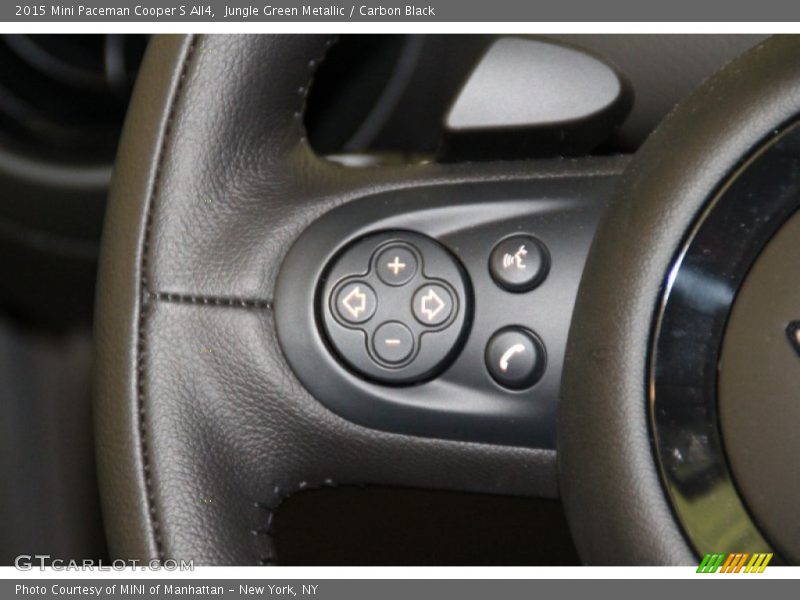 Jungle Green Metallic / Carbon Black 2015 Mini Paceman Cooper S All4