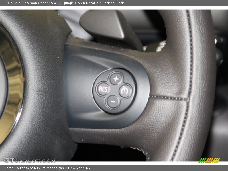 Jungle Green Metallic / Carbon Black 2015 Mini Paceman Cooper S All4