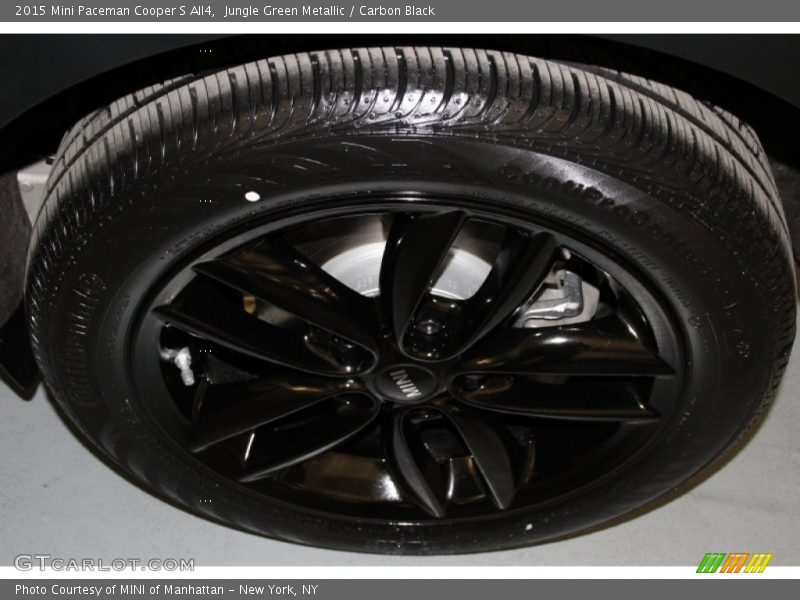 Jungle Green Metallic / Carbon Black 2015 Mini Paceman Cooper S All4