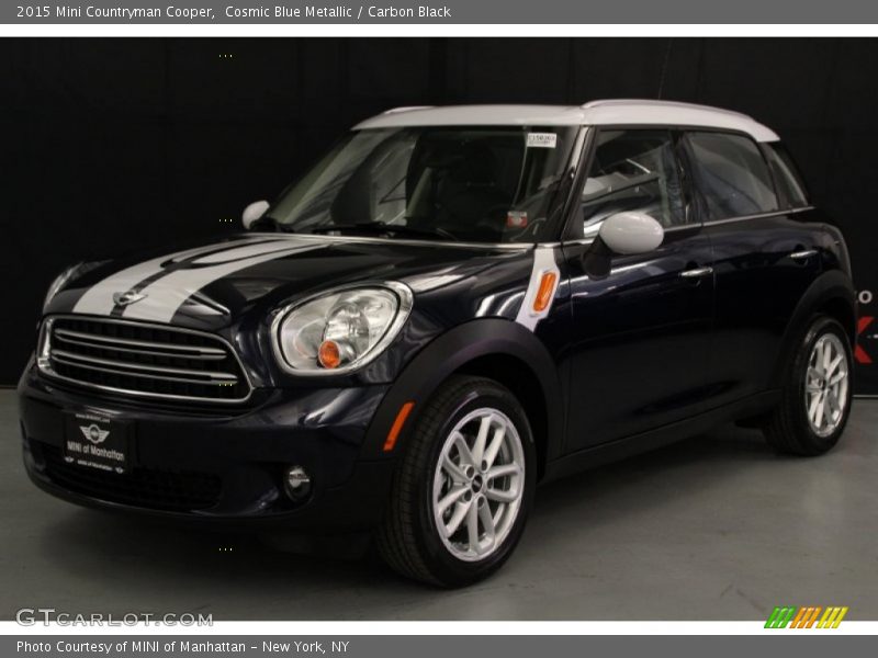Cosmic Blue Metallic / Carbon Black 2015 Mini Countryman Cooper