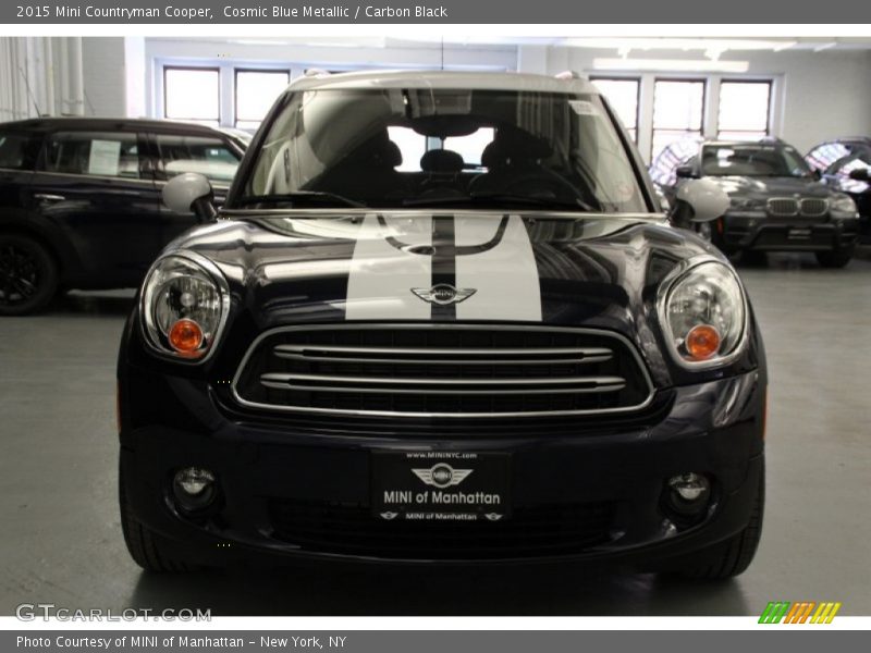 Cosmic Blue Metallic / Carbon Black 2015 Mini Countryman Cooper
