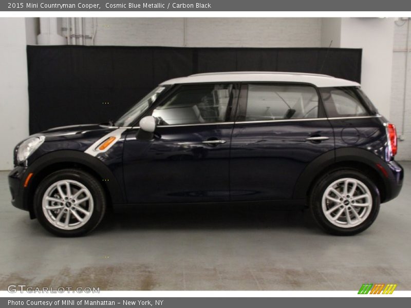  2015 Countryman Cooper Cosmic Blue Metallic