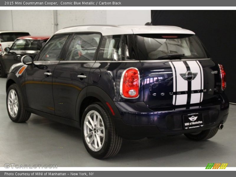 Cosmic Blue Metallic / Carbon Black 2015 Mini Countryman Cooper