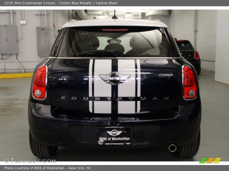 Cosmic Blue Metallic / Carbon Black 2015 Mini Countryman Cooper