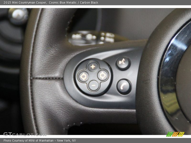 Cosmic Blue Metallic / Carbon Black 2015 Mini Countryman Cooper