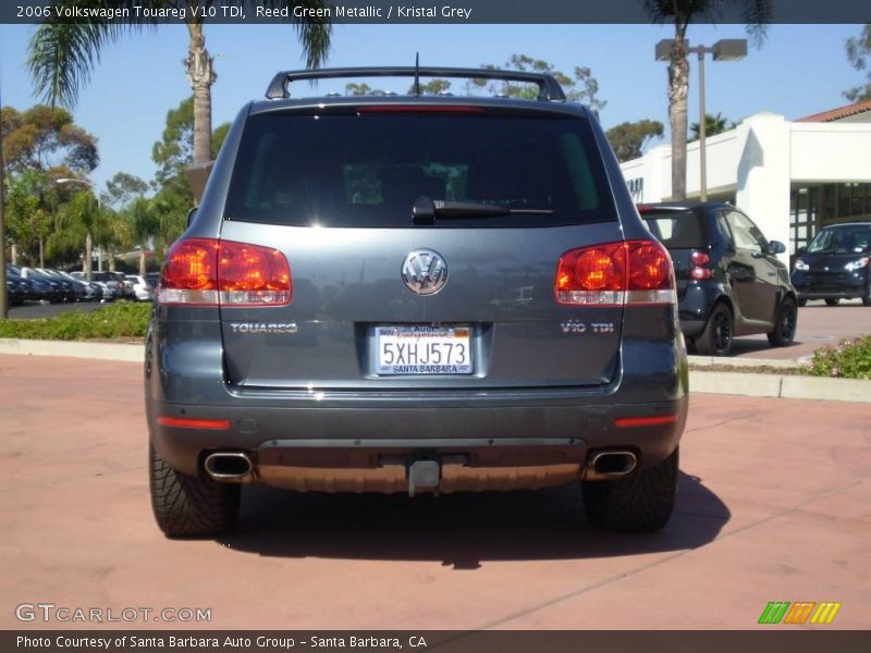 Reed Green Metallic / Kristal Grey 2006 Volkswagen Touareg V10 TDI