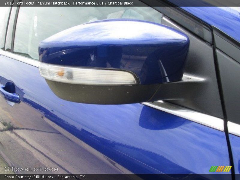 Performance Blue / Charcoal Black 2015 Ford Focus Titanium Hatchback