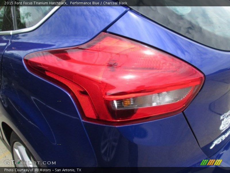 Performance Blue / Charcoal Black 2015 Ford Focus Titanium Hatchback