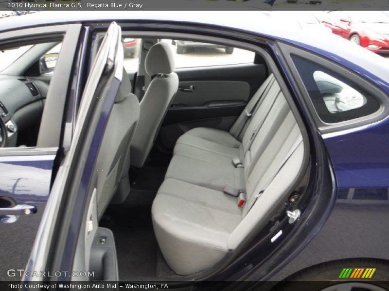 Regatta Blue / Gray 2010 Hyundai Elantra GLS