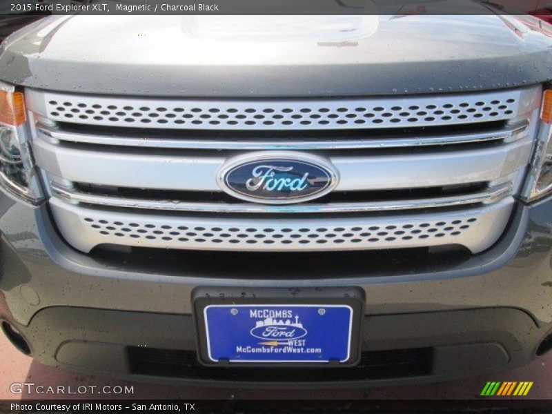 Magnetic / Charcoal Black 2015 Ford Explorer XLT